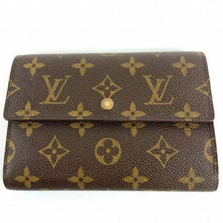 LOUIS VUITTON ヴィトン モノグラム エテュイパピエ 三つ折り財布