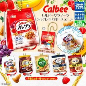 即決》カルビー グラノーラ シャカシャカキーチェーン【全６種フルコンプセット】送料120円～新品未開封 Calbee グラノーラ フルグラ 