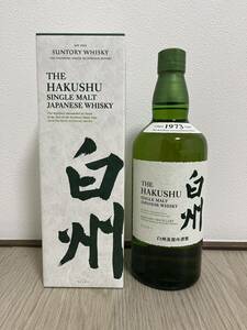 シングルモルトウイスキー　白州ウイスキー　700ml 新品未開栓　箱付き　SUNTORY サントリー　シングルモルト　白州ハイボール　正規品