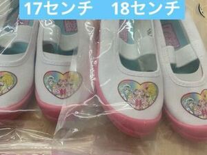  free shipping new goods unopened goods for children bare- shoes indoor shoes 17cm18cm Precure 