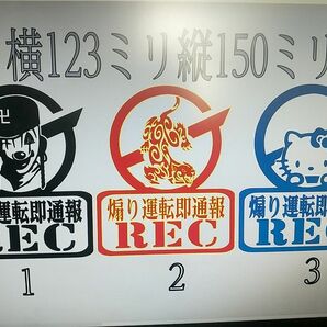 煽り運転即通報カッティングステッカー 佐田毘流陀頭 東京リベンジャーズ
