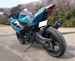 Ninja400 フェンダーレス TST 裏ペタ ニンジャ250