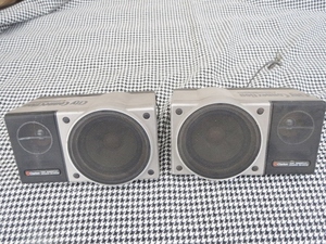  Showa era that time thing old car Clarion Clarion GS-812AII car speaker left right set Car Audio rare retro 