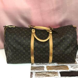 良品　LOUIS VUITTON ルイ・ヴィトン M41422 モノグラム PVC キーポル60 ボストンバッグ ブラウン 268706 ボストンバッグ