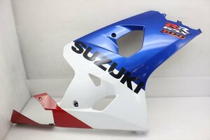 25312　ＧＳＸ－Ｒ６００　Ｋ４　Ｋ５　純正加工　右アンダーカウル　サイドカウル　塗装品　切り取り加工　ジャンク