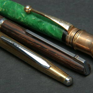 5706 シャープペン 3本 HALLMARK ホールマーク 回転式鉛筆 木製USA Bradley USA 回転式鉛筆 Parker Duotold 回転式鉛筆の画像3