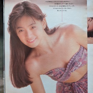 桜井幸子 17歳 グラビアページ切り抜き 5Ｐ 週刊プレイボーイ 1991.2.26 No.9 掲載の画像4