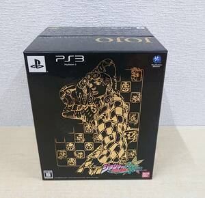 【中古・開封品・欠品有り】：PS3 ジョジョの奇妙な冒険 オールスターバトル 数量限定生産 黄金体験BOX サントラ未開封(20240530)