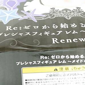 【未開封品・箱ダメージ有り】：レム Re：ゼロから始める異世界生活 フィギュア2種セット ぽんぽこタヌキ / メイド水着 Renewal (20240510)の画像9