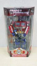 【中古・開封品】：OPTIMUS PRIME オプティマスプライム トランスフォーマー 20th アニバーサリー ※動作未確認 ハズブロ Hasbro(20240507)_画像1