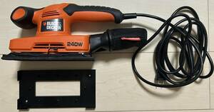 [送料無料]BLACK＆DECKER コンパクトオービタルサンダー KA320E