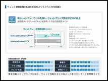 ウエット性能がさらに向上した低燃費タイヤ