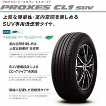 【新品】TOYO プロクセス CL1SUV 225/65R17 1本送料\1,100～ PROXES 225 65 17 SUV専用 新品 国産 タイヤ 225-65-17_画像2