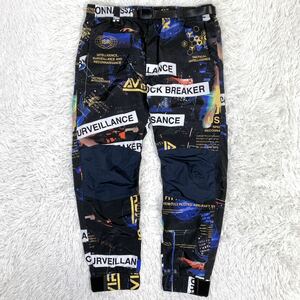 【美品】AVIREX アヴィレックス FIGHTER PHOTO PANTS ファイターフォトパンツ 総柄 XL