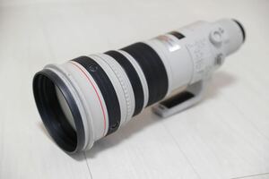 実用品 Canon EF500mm F4L IS USM 望遠単焦点レンズ 動作良好 レンズフード・ハードケース付き