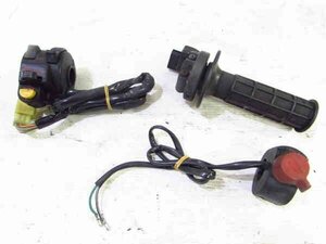 XL250R MD03 rare!! original handle switch BOX left right SET throttle attaching inspection * Silkroad XL250S XR250 Paris-Dakar Paris Dakar Baja 139U24