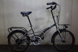 人気良品！alfa romeoアルファ ロメオ 20インチ シマノ6速 340mm AUTO LED仕様 minivelo