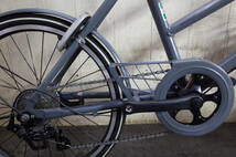 人気美品！ブリヂストン MarkRosa M7 MRK07T 20型　アルミ シマノ7速 AUTO LED仕様 minivelo　GREY_画像8