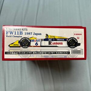 FW11B Japanese GP 1987 CONVERSION KIT （1/20スケール トランスキット ST27-TK2052）