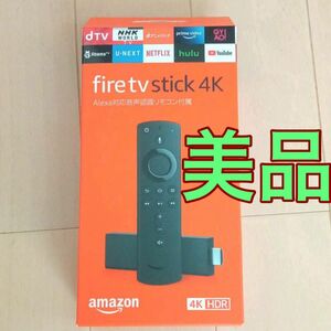 美品　①Fire TV Stick 4K リモコンなし