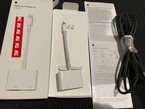 【箱付き】Apple 純正 Lightning Digital avアダプタ HDMI MD826AM/A 