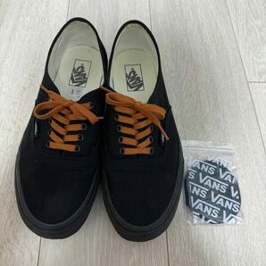 VANS ブラック　オーセンティック　美品 28cm 新品黒ひも付