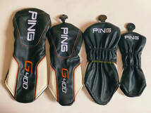 PING-G400★ウッド用カバー★1W・3W・5W UT 4点セット★_画像2