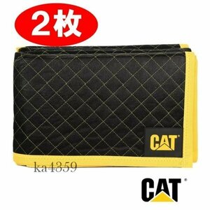 新品【2枚セット】CAT ユーティリティ ブランケット 182.9 x 203.2 cm キャタピラー★養生シート/保護マット/レジャー/キャンプ/トラック