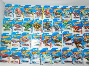 ☆新品未開封☆ １円～　HOT WHEELS ホットウィール　大量３６台　まとめ売り　恐竜　バットマン　オフロード　など　ミニカー