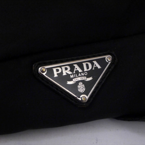 美品◆PRADA プラダ A4対応 ビジネス可 ナイロンxレザー切替 2way クロスボディ トートハンド バッグ 黒◆ ビジネス対応の定番秀逸モデル♪の画像10