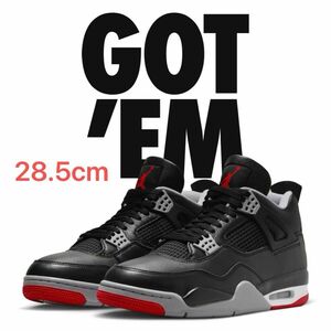 NIKE AIR JORDAN 4 RETRO BRED REIMAGINED 28.5cm