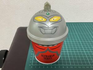 ウルトラセブン　立体缶　味覚糖　２００８年　中古