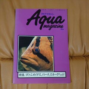  aqua magazine 1991 year no. 10 number special collection dato odour tes*pa-chi* Sune -k head 