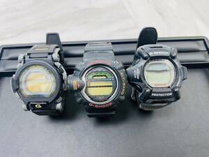 G5627 1000円～ CASIO カシオ 腕時計 G-SHOCK DW-9100 DW-6500 DW-002 3本セット ジャンク扱い