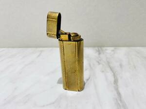 A2094 Cartier カルティエ ガスライター オーバル型 ゴールドカラー 喫煙具 喫煙グッズ 現状品