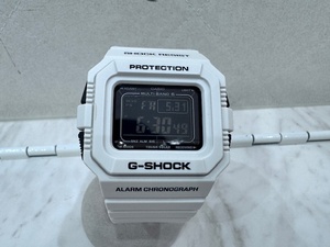S6865 腕時計 G-SHOCK ジーショック GW-5510BW カシオ CASIO ホワイト＆ブラックシリーズ White and Black Series 中古