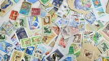 【F2024/05/19⑦】1円～ 日本切手 記念切手 消印 まとめ　大量！100g以上_画像2