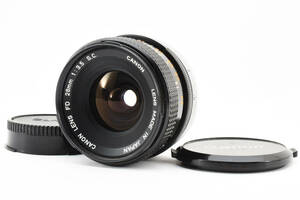 CANON キャノン FD 28mm F3.5 S.C. [正常動作　現状品] #2134244A