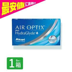 日本アルコン エアオプティクス プラス ハイドラグライド 6枚入り 1箱 近視用