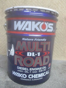 (1829) unopened WAKO'S Waco's engine oil MULTI ROAD multi load 5W-30 * refilling is not 