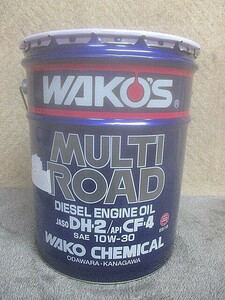 (1825) нераспечатанный WAKO'S Waco's моторное масло MULTI ROAD мульти- load 10W-30 20L * заполняющий нет 