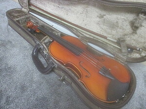 (1886) KARL HOFNER Karl Hofner violin 1974 case bow present condition goods stringed instruments musical instruments 