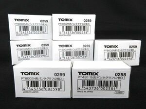 送料185円■cd275■▼TOMYTEC TOMIX Nゲージ パンタグラフ(2個入) 2種 7点【シンオク】【クリックポスト発送】