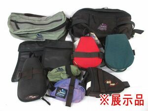  postage 300 jpy ( tax included )#ba583# bag (JANDO waist bag etc. ) 10 kind 10 point * exhibition goods [sin ok ]