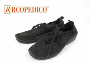  postage 300 jpy ( tax included )#zf581#arukopetiko knitted sneakers black 36/23.5cm corresponding 10780 jpy corresponding [sin ok ]