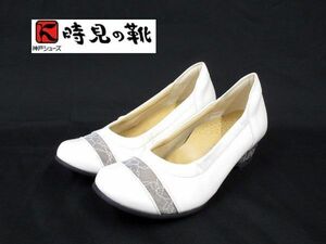  стоимость доставки 300 иен ( включая налог )#zf623# час видеть. обувь автомобиль - кольцо туфли-лодочки белый 22.5cm 13180 иен соответствует [sin ok ]