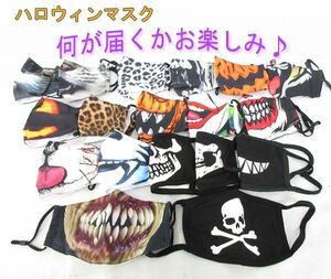 送料300円(税込)■cb337■ハロウィンマスク アソート 18点【シンオク】