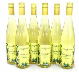  postage 300 jpy ( tax included )#dy181# ice Land Princess pineapple wine 750ml 6ps.@[sin ok ]