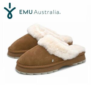  postage 300 jpy ( tax included )#at623# box attaching EMU Australia mouton slippers JOLIE SHARKY(W12650) 25cm 13200 jpy corresponding (.)[sin ok ]