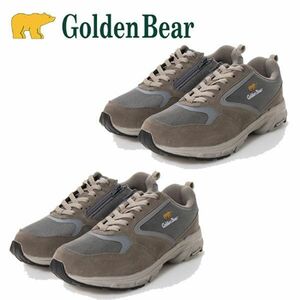  postage 300 jpy ( tax included )#zf152# men's Golden Bear waterproof sneakers 27cm gray 2 pair [sin ok ]